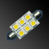 6 LED 37mm Festoon