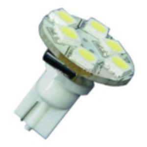 6 LED T10 Back Pin