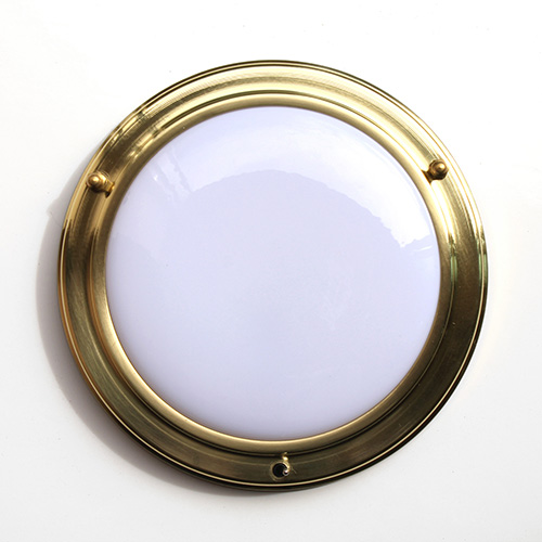 Brass top view